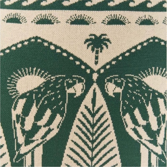 Farm Rio Knit Dress Macaw Elegance NWT Size XL - Picture 4 of 6